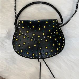 Sam Edelman iron clutch/crossbody nwot